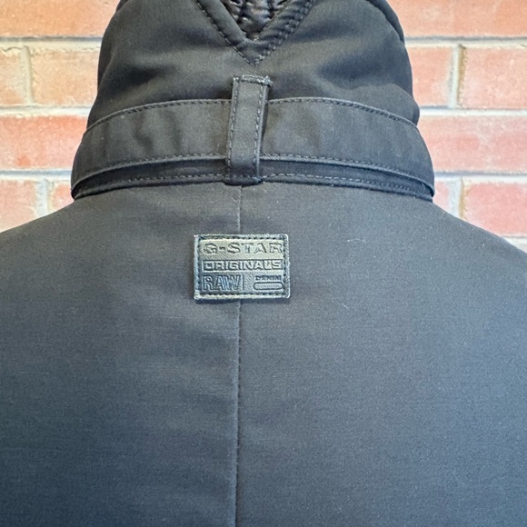 G-Star Women's Black Winter Trench Coat XS - Picture 8 of 15
